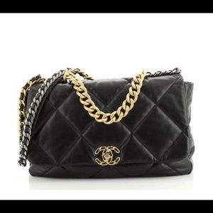 CHANEL lambskin medium “19 bag”